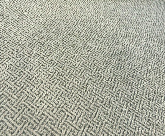 Modern Geometric Sidekick Driftwood Chenille Upholstery Fabric By The Yard