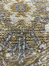 Mill Creek Hamaden Alabaster Gold Chenille Upholstery Fabric By The Yard