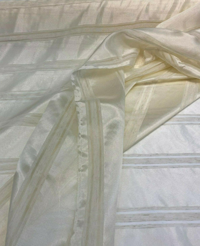 118 Drapery Sheer Voile Gray Fabric