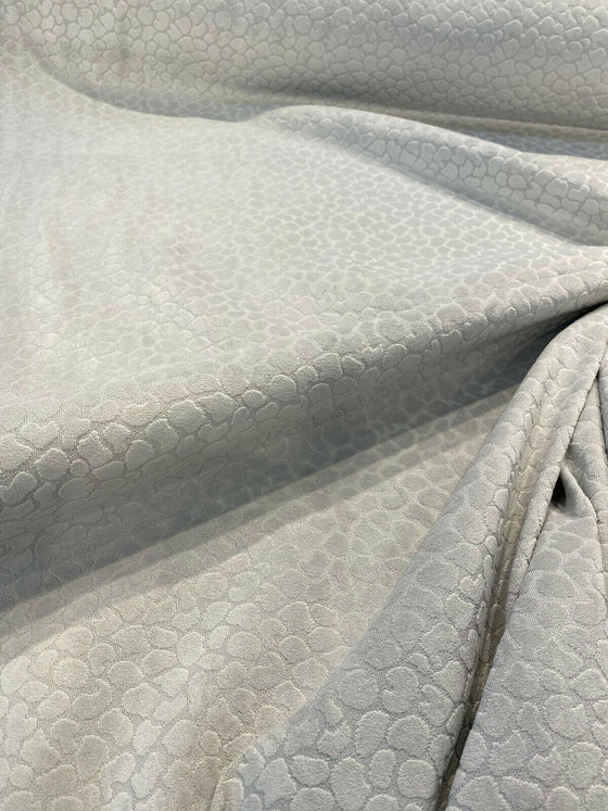 Regal Gray Dove Reese Pebble Textured Soft Velvet Upholstery