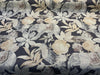 Babar Charcoal Elephant Printed Regal Upholstery Fabric by the yard