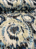 Urban Blue Teflon Finish Cotton Drapery Upholstery Fabric by the yard