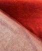 Barcelona Red Cinnabar Soft Chenille Upholstery Fabric By The Yard