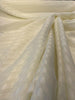 French Sheer Stripe Sala Antique White 106'' Wide fabric By the yard