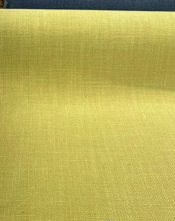 Talbot Kiwi Green Linen Chenille Upholstery Fabric 
