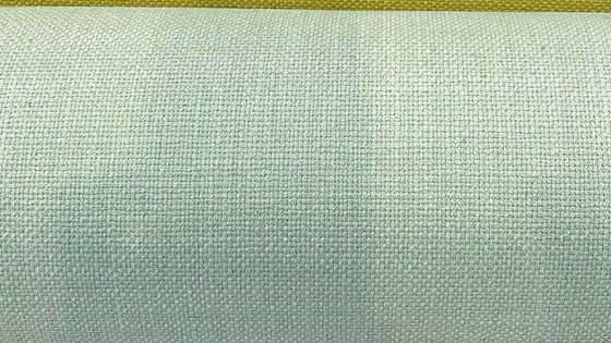 Talbot Seafoam Green Linen Chenille Upholstery Fabric