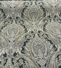 Swavelle Damask Shale Roof Garden Chenille Fabric