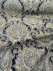 Swavelle Damask Night Roof Garden Chenille Fabric