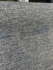 Swavelle Chenille Ridge Blue Ink Latex Backed Upholstery Fabric