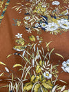 Design Resource Age of Birds Copper Gold Floral Fabric by the Yard