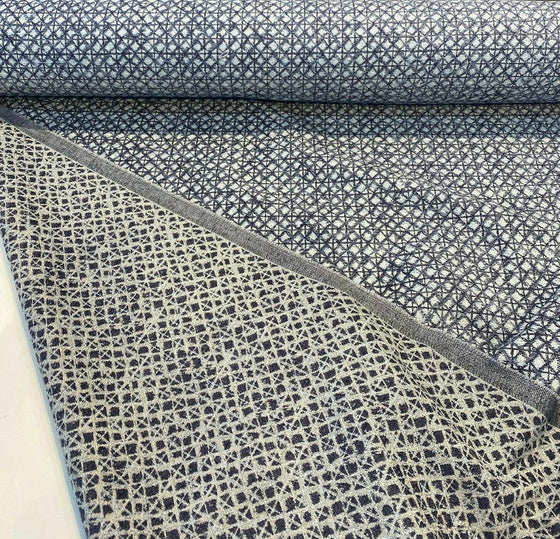 Upholstery Chenille Saltaire Blue P Kaufmann Fabric
