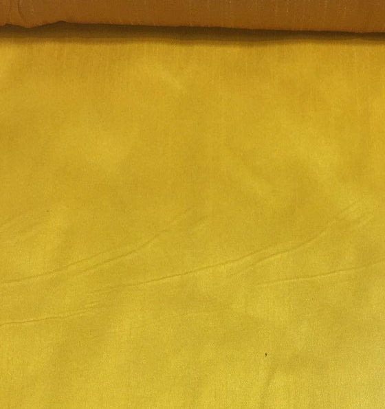 MariGold Shantung Faux Silk Polyester Drapery Fabric  by the yard