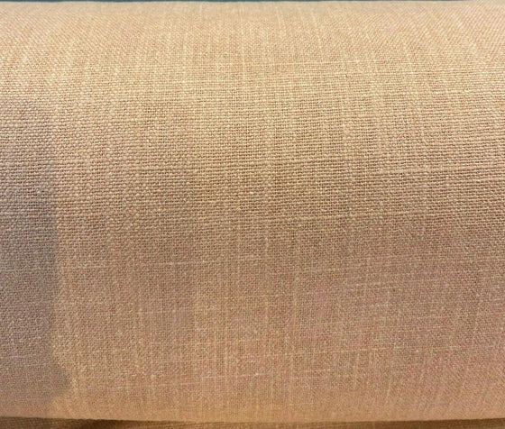 Fabricut Linen Blend Limerick Salmon Pink Fabric 