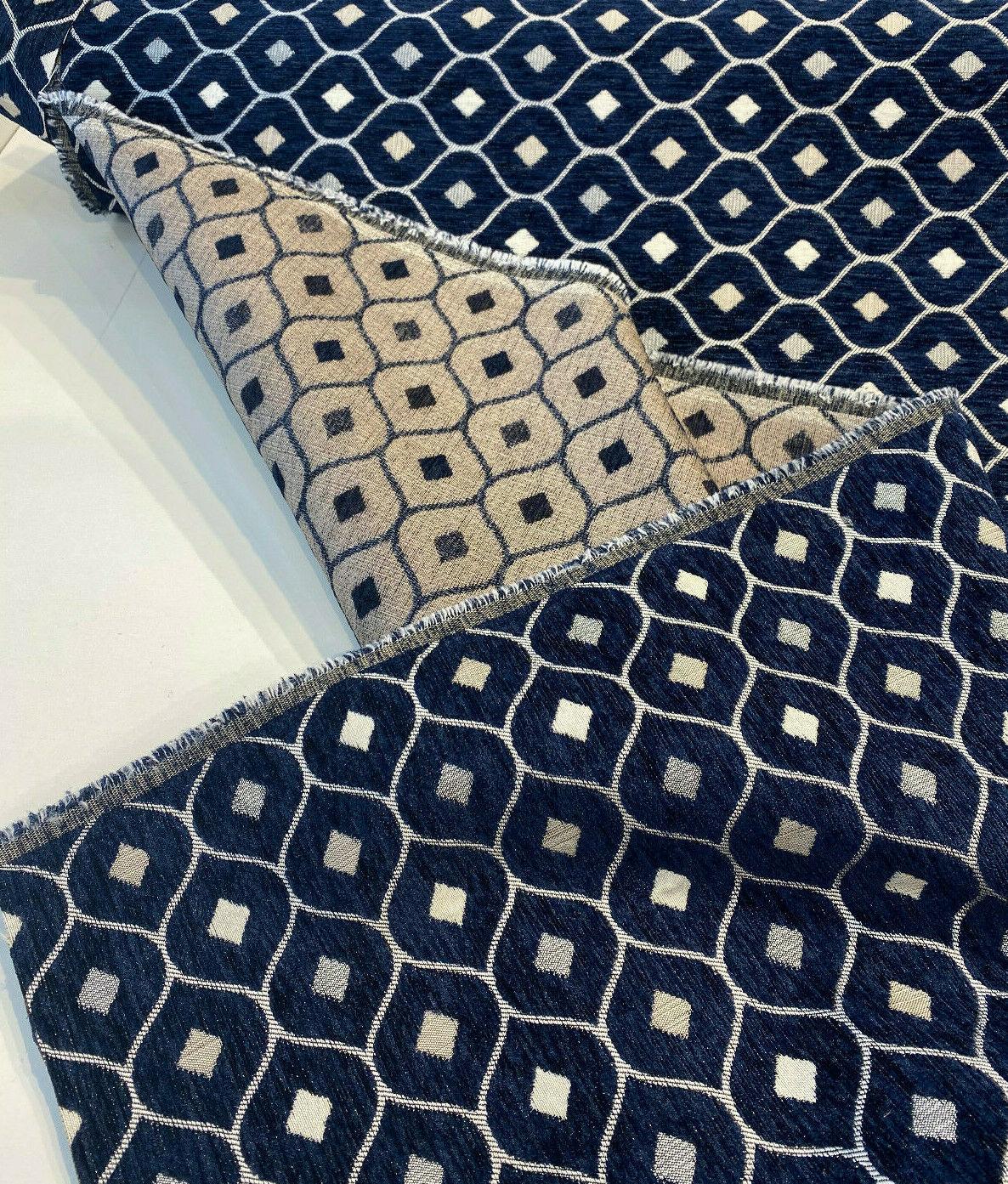 Black & Gold Pattern Damask Diamond Chenille Upholstery Fabric – Affordable  Home Fabrics