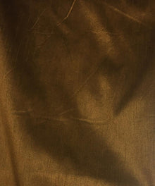  Copper Shantung Faux Silk Polyester Drapery Fabric  by the yard