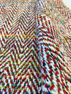 Waverly Handspun Multi Red Jacquard Upholstery Fabric By The Yard