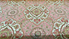 Messina Dusty Rose Pink Damask Linen Blend Covington Fabric By the Yard