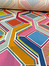 Selby Sherbet Modern Pucci Tile Covington Fabric By the Yard
