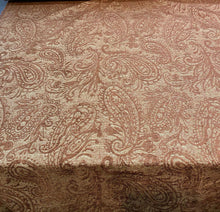  Kelso Brown Blaze Paisley Fabric 