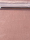 Genova Luxury Pink Muave Velvet Upholstery Fabric