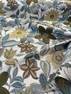 Swavelle Ooh La La Jacquard Blue Breeze Brocade Fabric