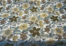  Swavelle Ooh La La Jacquard Blue Breeze Brocade Fabric
