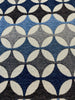 Savoy Seabreeze Blue Circles Upholstery Chenille Fabric