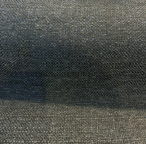 Sampson Chenille Black Noir Performance Upholstery Fabric 