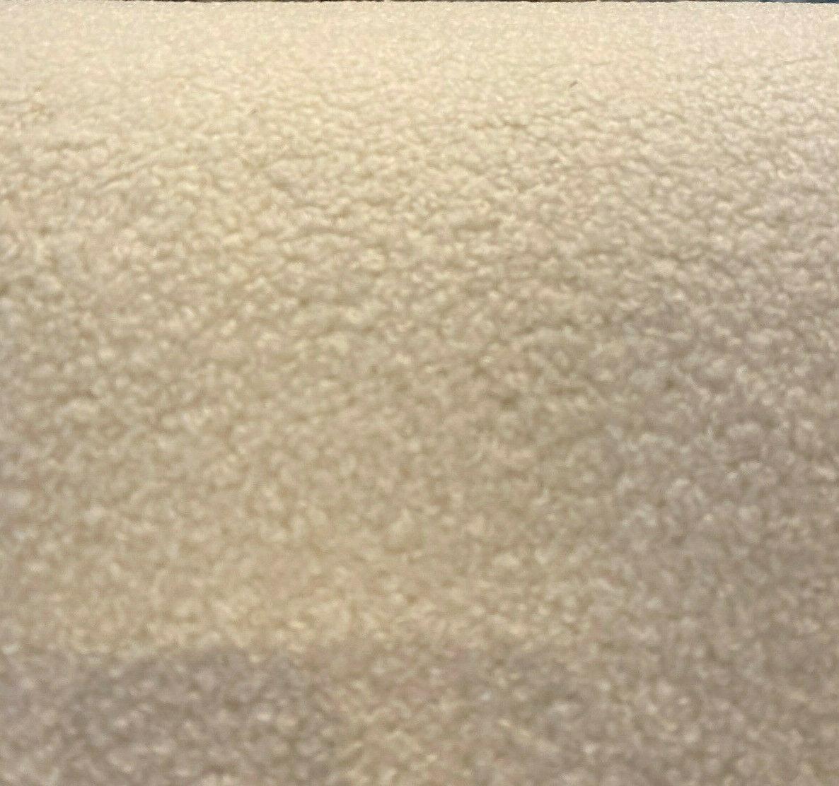 Fuzzy Wooly Boucle Ivory Upholstery Drapery Fabric By The Yard ...