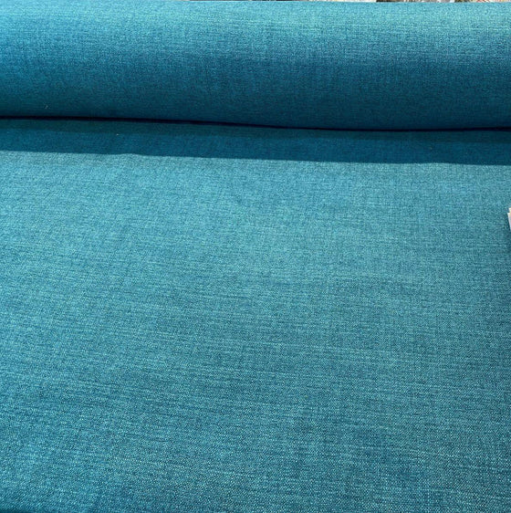 Peacock Turquoise Upholstery Penelope Chenille Fabric