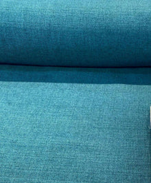  Peacock Turquoise Upholstery Penelope Chenille Fabric