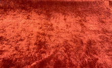 Newbury Velveteen Red Ruby Backed Drapery Upholstery Fabric by the yard
