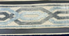 Fabricut Opal Light Blue Embroidery Trim Tape