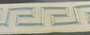 Embroidery Greek Key Silver Trim Tape
