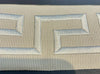 Embroidery Ivory Greek Key Trim Tape