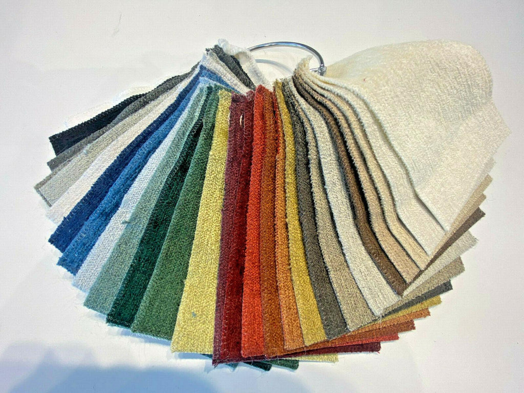 Cuddle Soft Chenille Fabric Hanger Sample 
