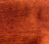 Soft Chenille Orange Crimson Cuddle Upholstery Fabric 