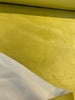 Arabella Kelp Green Gold Velvet Upholstery Drapery Fabric