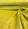 Arabella Kelp Green Gold Velvet Upholstery Drapery Fabric
