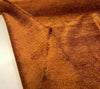 Soft Chenille Cuddle Rust Tawny Upholstery Fabric
