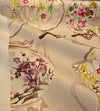 Quinn Linen Asian Porcelain Print Upholstery Fabric