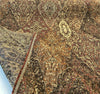 Upholstery Tabriz Vicuna Diamond Medallion Chenille Fabric By The Yard