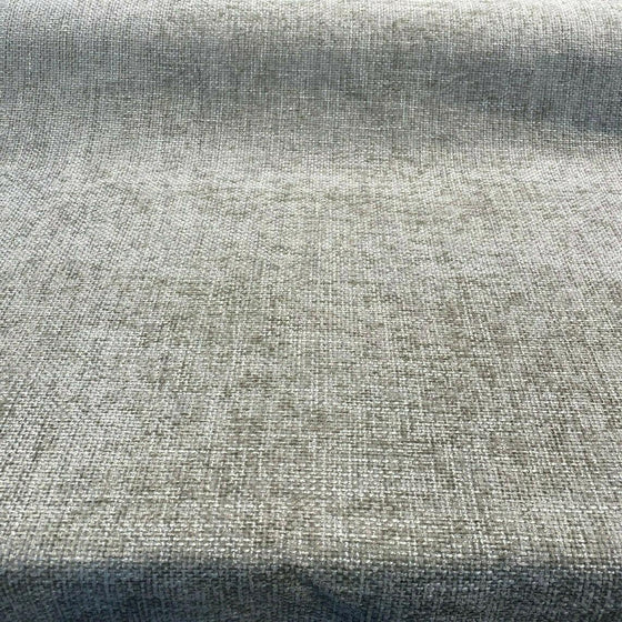 DARK OATMEAL BEIGE Chenille Weave Upholstery Fabric - Design Name: MONACO