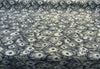Peacock Silver Animal Upholstery Jacquard Fabric 