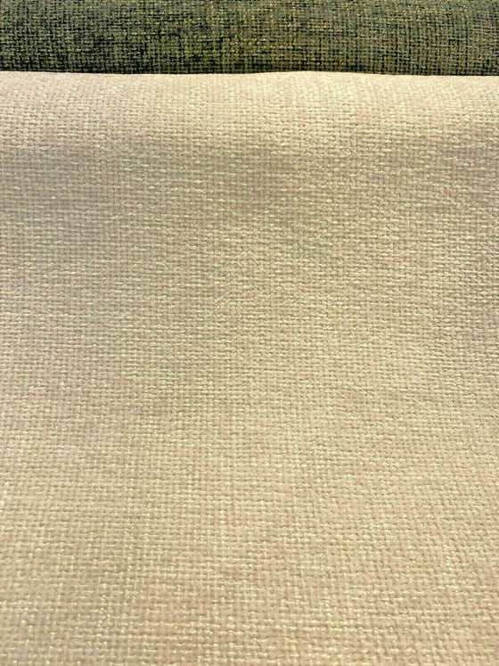Soft Tweed Mont Clair White Cloud Chenille Upholstery Fabric 