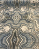 Zendaya Blue Marble Onyx Drapery Upholstery Fabric