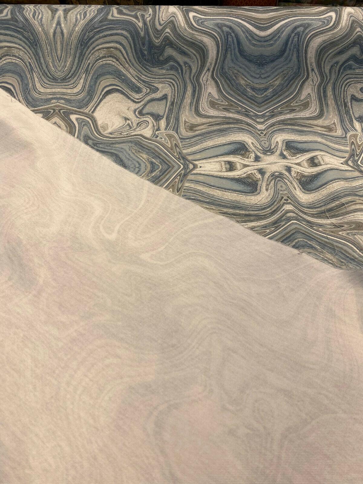 Zendaya Blue Marble Onyx Drapery Upholstery Fabric by the yard – Affordable  Home Fabrics