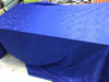 Royal Blue Exquisiteness 120 inches double width Table covers fabric By the yard