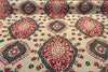 Avo Raspberry Floral Dark Pink Linen Drapery Upholstery Fabric by the yard