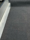 Zenith Charcoal Gray Belgian Upholstery Drapery Fabric